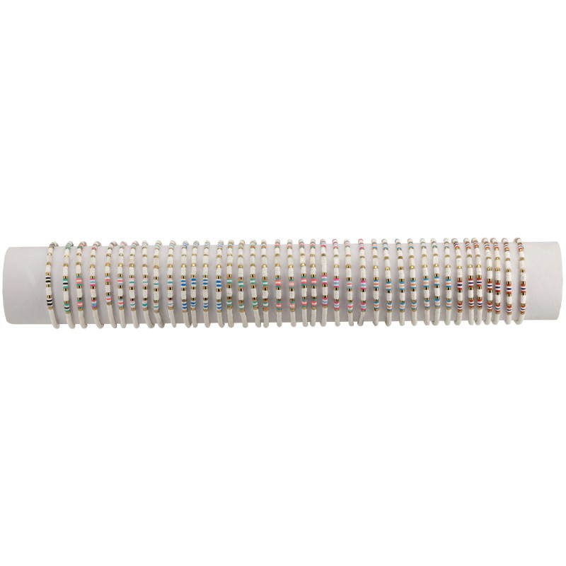 Bracelet perles Fimo plat ajustable - FREESTYLE FSI