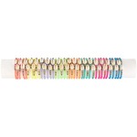 BRACELET FIMO FLUO COQUILLAGE FSI68 - TUBE 40cm