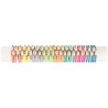 BRACELET FIMO FLUO COQUILLAGE FSI68 - TUBE 40cm