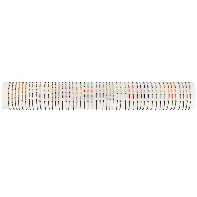 Balise titre : Bracelet perles japonaises ajustable - FREESTYLE FSI