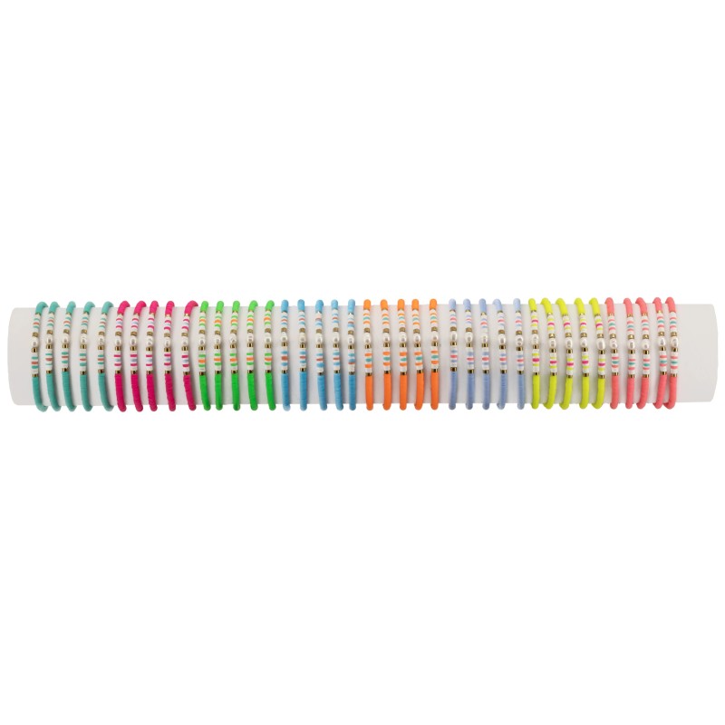 Bracelet perles Heishi fluo - FREESTYLE FSI