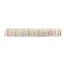 BRACELET FIMO PEARL PLAT FLUO FSI72 - TUBE 40cm