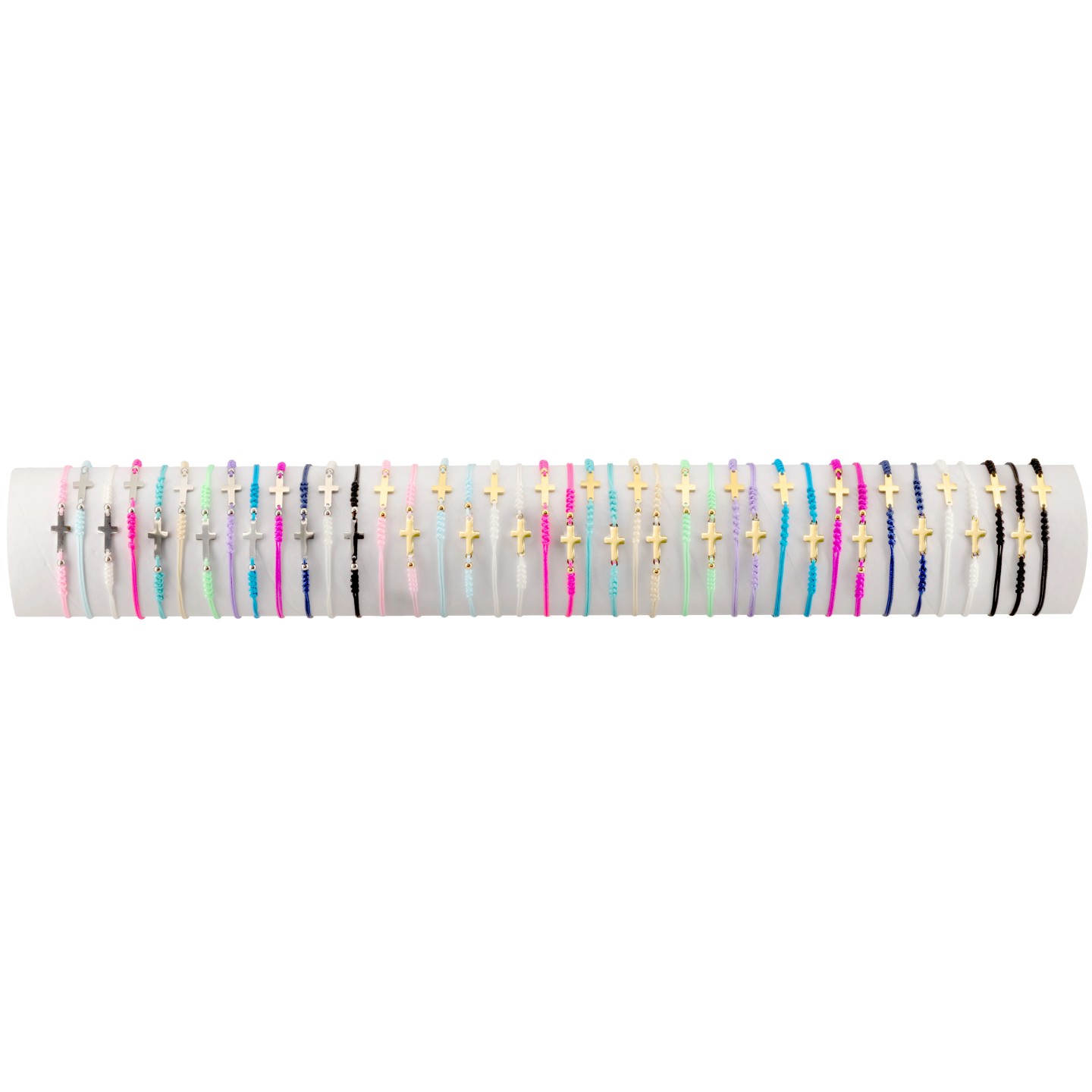 Bracelet croix ajustable cordon - FREESTYLE FSI