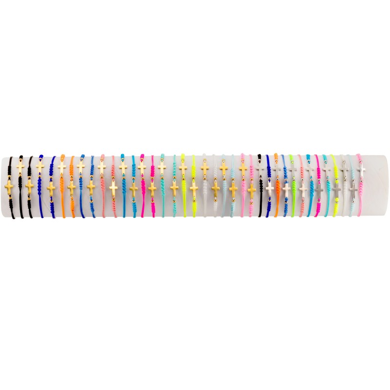 Bracelet croix fluo ajustable - FREESTYLE FSI