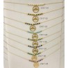 COLLIER CN17 MONTAGNE OR (16 MODELES) - 01 COU EN BOIS N25