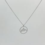 COLLIER CN12 MONTAGNE ARGENT (20 modèles) - 01 COU EN BOIS N25