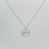 COLLIER CN12 MONTAGNE ARGENT (20 modèles) - 01 COU EN BOIS N25